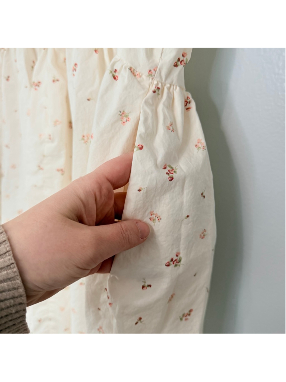 Torrid Corset Detail Mini Dress Plus Size 18 Cotton Floral Cottagecore Milkmaid - Picture 9 of 14